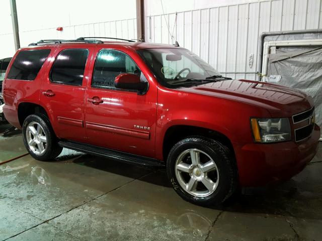 1GNSKAE07CR196379 - 2012 CHEVROLET TAHOE K150 MAROON photo 1