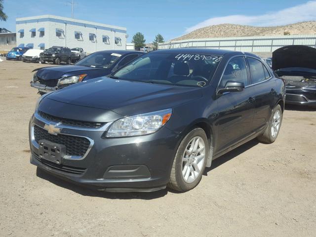 1G11C5SL0FF339193 - 2015 CHEVROLET MALIBU 1LT CHARCOAL photo 2