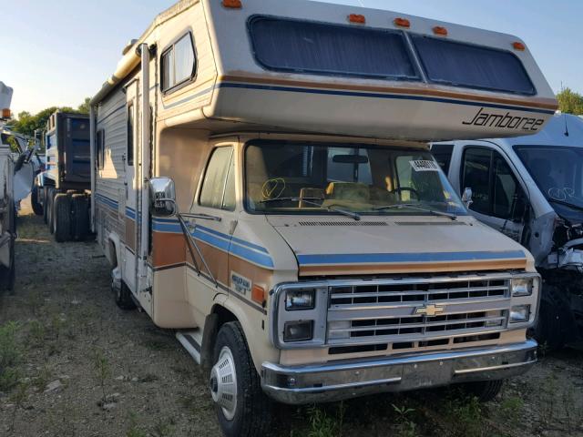 2GBJG31MXF4145727 - 1985 CHEVROLET JAMBOREE BEIGE photo 1