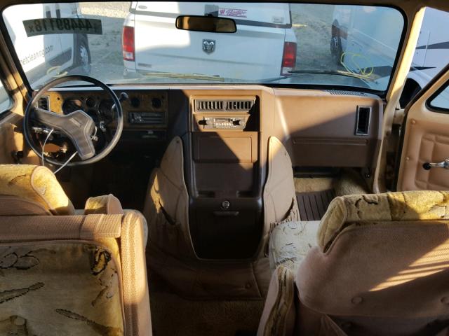 2GBJG31MXF4145727 - 1985 CHEVROLET JAMBOREE BEIGE photo 9