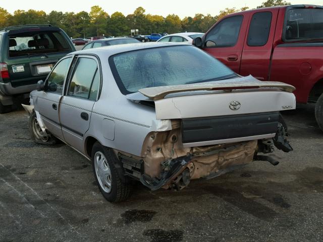 1NXBA02E4TZ493723 - 1996 TOYOTA COROLLA SILVER photo 3