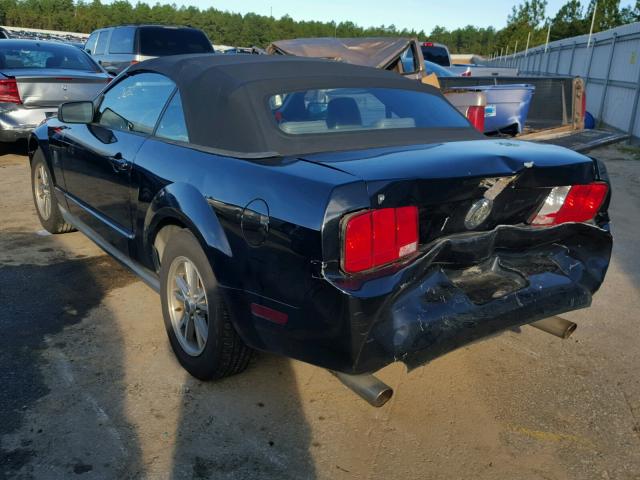 1ZVFT84N555182596 - 2005 FORD MUSTANG BLACK photo 3