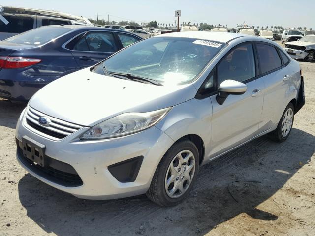 3FADP4AJXCM159711 - 2012 FORD FIESTA S SILVER photo 2