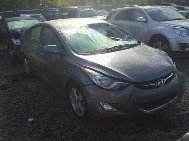 5NPDH4AE3DH439620 - 2013 HYUNDAI ELANTRA GRAY photo 1