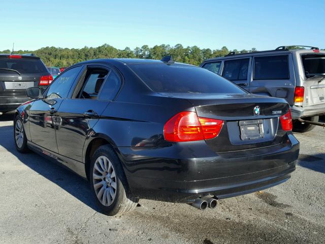 WBAPH77529NL82532 - 2009 BMW 328 I BLACK photo 3