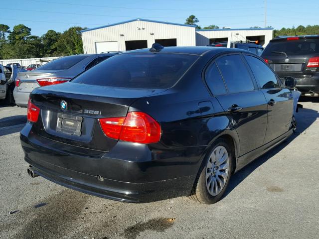 WBAPH77529NL82532 - 2009 BMW 328 I BLACK photo 4