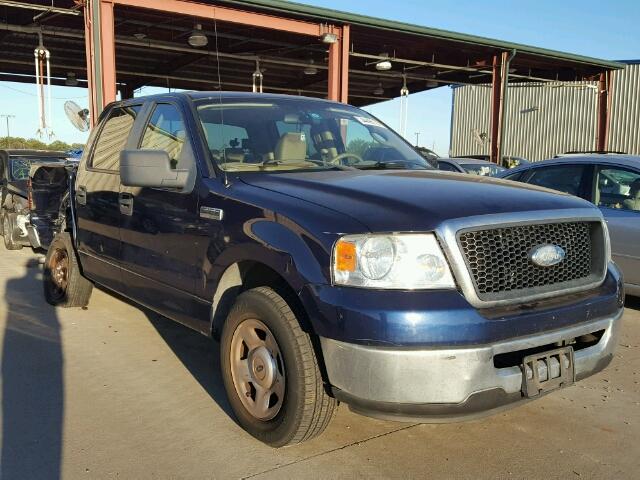 1FTRW12W77KC34955 - 2007 FORD F150 SUPER BLUE photo 1