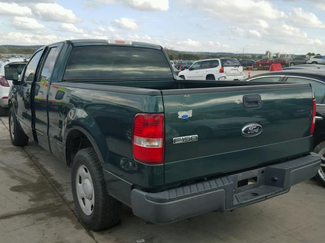 1FTRX12W98FB03842 - 2008 FORD F150 GREEN photo 3