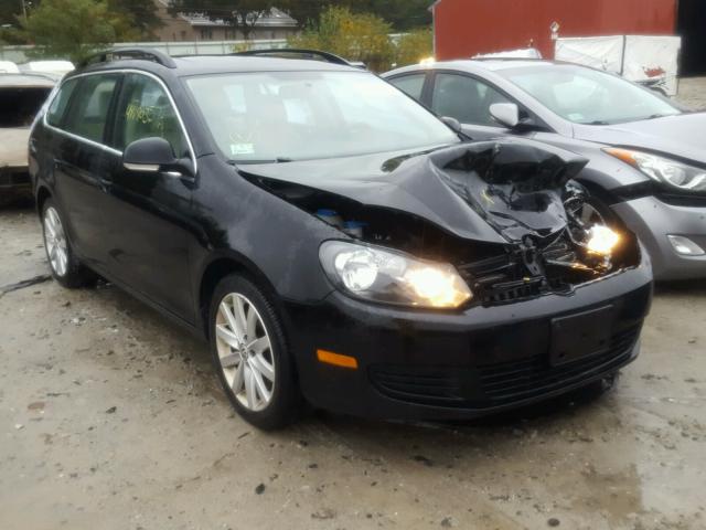 3VWPL7AJ8DM692689 - 2013 VOLKSWAGEN JETTA TDI BLACK photo 1