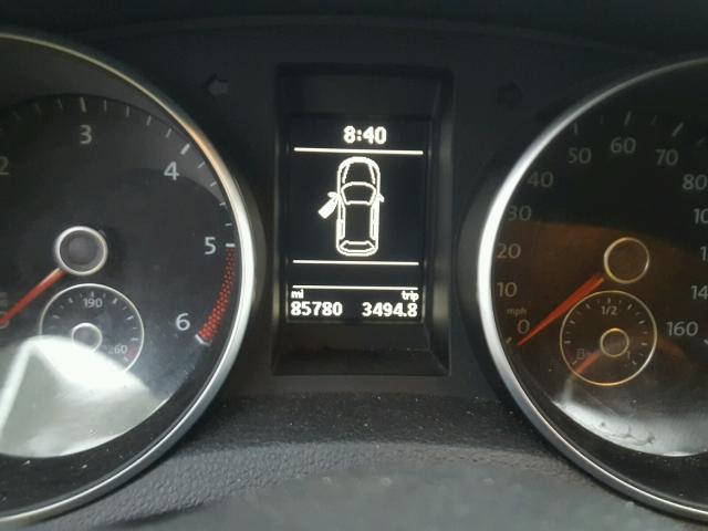 3VWPL7AJ8DM692689 - 2013 VOLKSWAGEN JETTA TDI BLACK photo 8