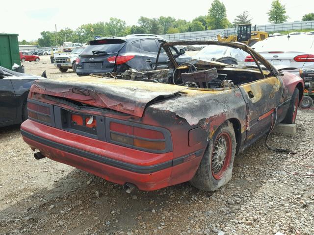 JM1FC3514J0102357 - 1988 MAZDA RX7 BURN photo 4