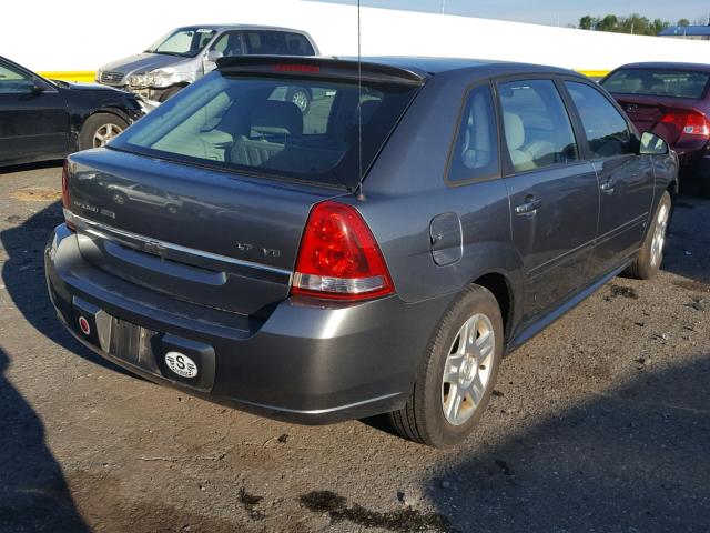 1G1ZT61886F101940 - 2006 CHEVROLET MALIBU MAX ნაცრისფერი ფოტო 4