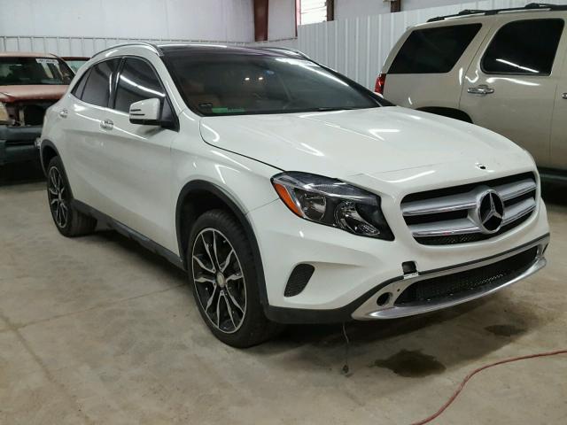 WDCTG4EBXGJ249253 - 2016 MERCEDES-BENZ GLA 250 WHITE photo 1