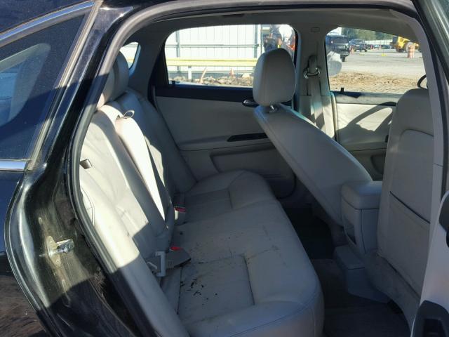 2G1WG5EKXB1320245 - 2011 CHEVROLET IMPALA BLACK photo 6