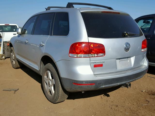 WVGZG77L05D037251 - 2005 VOLKSWAGEN TOUAREG 3. SILVER photo 3