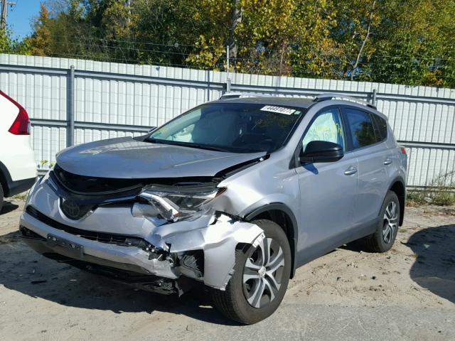 2T3BFREV5GW523472 - 2016 TOYOTA RAV4 LE GRAY photo 2