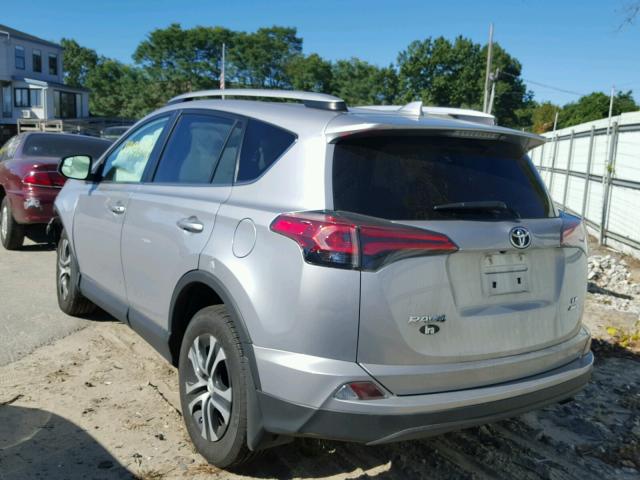 2T3BFREV5GW523472 - 2016 TOYOTA RAV4 LE GRAY photo 3