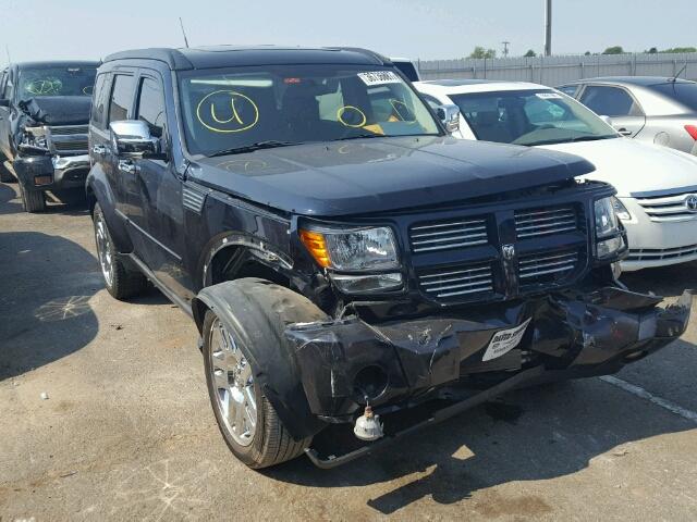 1D4PT4GK0BW528595 - 2011 DODGE NITRO HEAT BLACK photo 1