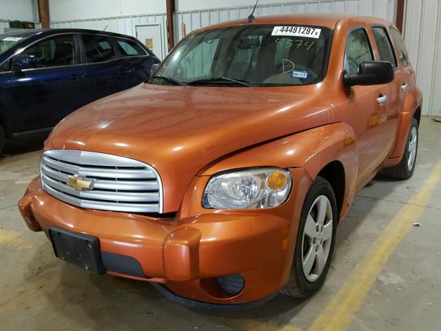 3GNDA13D86S664574 - 2006 CHEVROLET HHR LS ORANGE photo 2