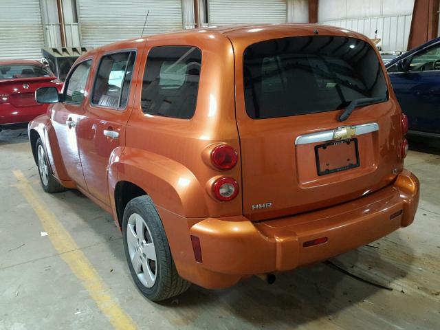 3GNDA13D86S664574 - 2006 CHEVROLET HHR LS ORANGE photo 3