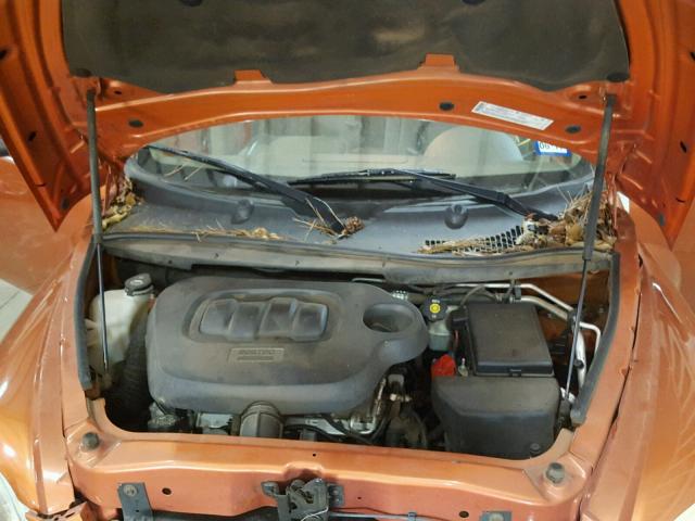 3GNDA13D86S664574 - 2006 CHEVROLET HHR LS ORANGE photo 7
