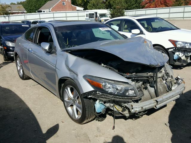 1HGCS2B89CA004604 - 2012 HONDA ACCORD EXL SILVER photo 1