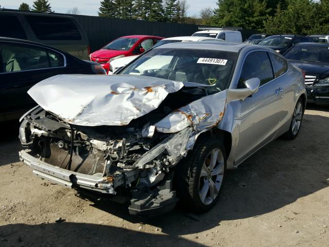 1HGCS2B89CA004604 - 2012 HONDA ACCORD EXL SILVER photo 2