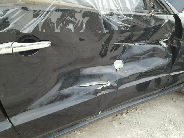 1ZVFT80N855150330 - 2005 FORD MUSTANG BLACK photo 9