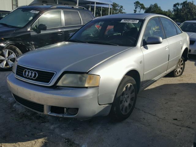 WAUBH24B9YN122912 - 2000 AUDI A6 SILVER photo 2