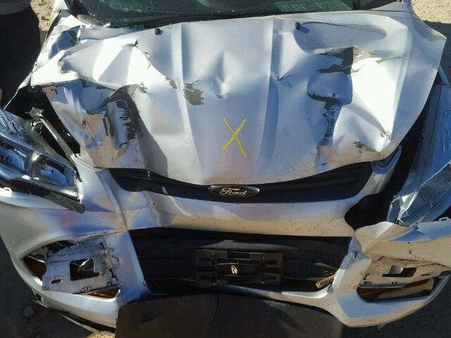 1FMCU0F73EUD29356 - 2014 FORD ESCAPE SILVER photo 7