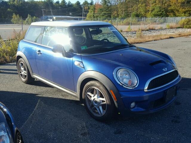 WMWMF73567TL92942 - 2007 MINI COOPER BLUE photo 1