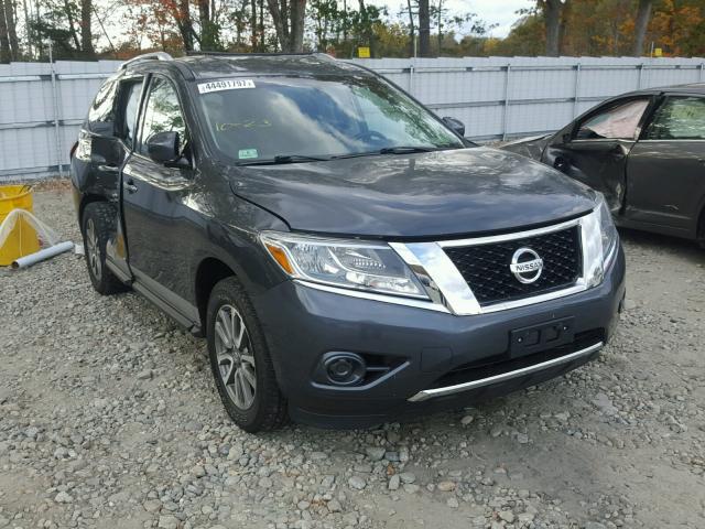 5N1AR2MM5DC658805 - 2013 NISSAN PATHFINDER GRAY photo 1