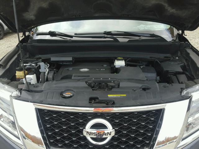 5N1AR2MM5DC658805 - 2013 NISSAN PATHFINDER GRAY photo 7