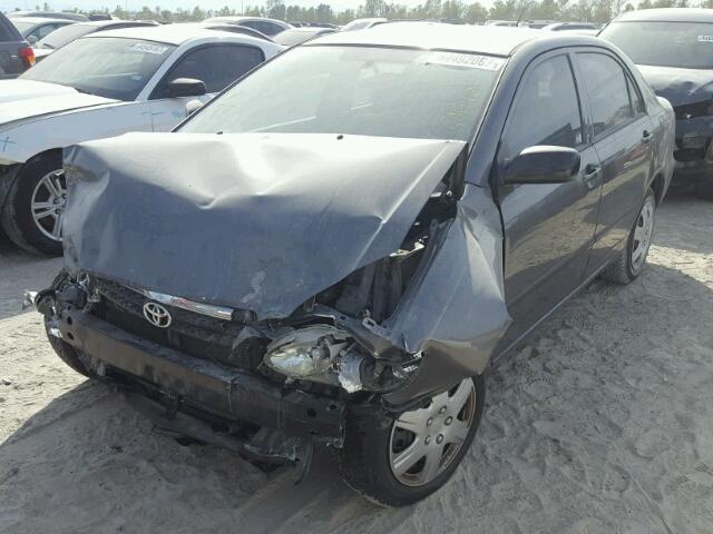 2T1BR32E47C802981 - 2007 TOYOTA COROLLA CE GRAY photo 2