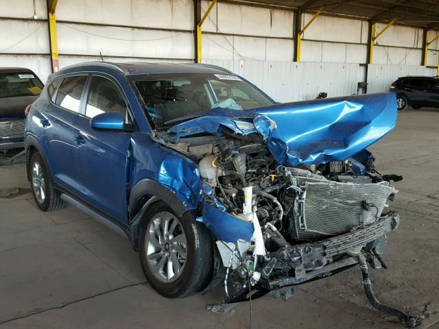 KM8J33A41HU395773 - 2017 HYUNDAI TUCSON LIM BLUE photo 1