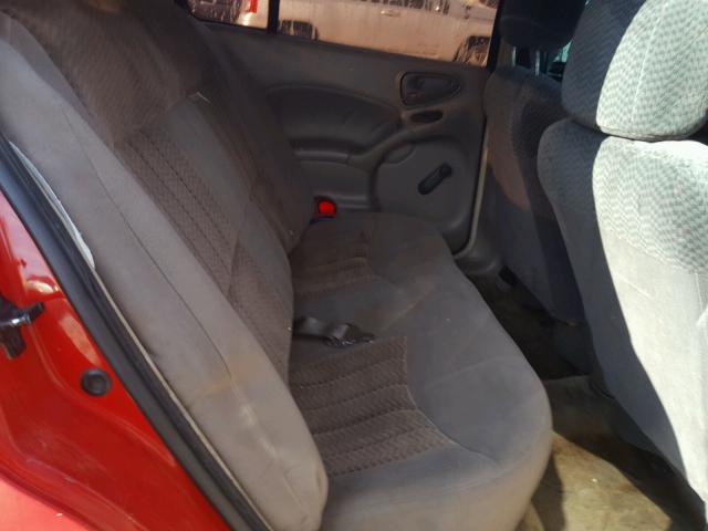 1G2NE52F23C109461 - 2003 PONTIAC GRAND AM S 红色 照片 6