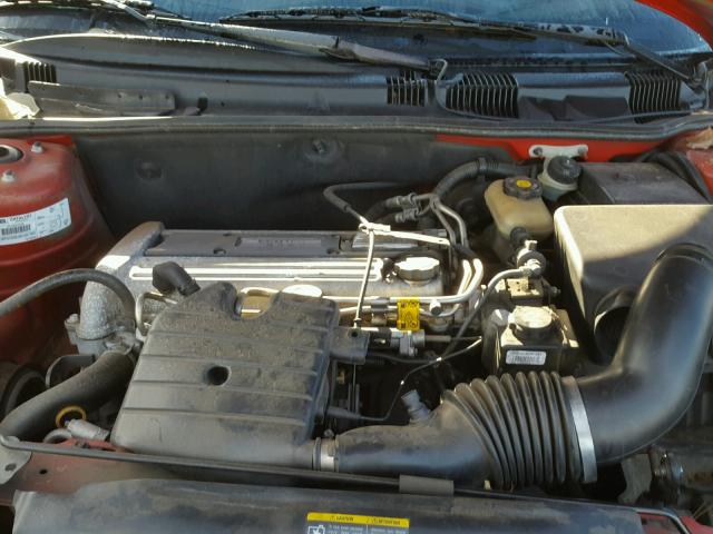 1G2NE52F23C109461 - 2003 PONTIAC GRAND AM S 红色 照片 7