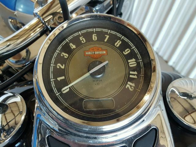 1HD1BWV12CB032197 - 2012 HARLEY-DAVIDSON FLSTC HERI BLACK photo 8