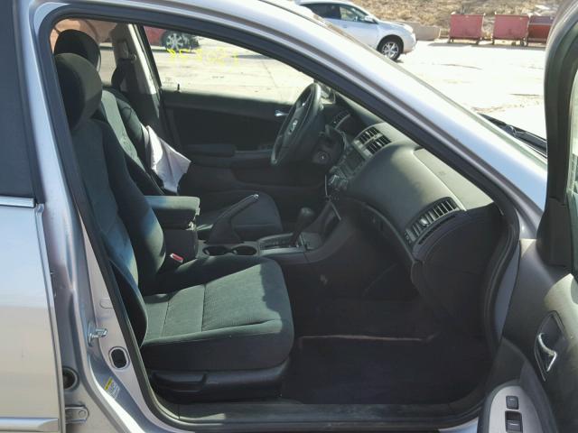 1HGCM56765A191039 - 2005 HONDA ACCORD SILVER photo 5