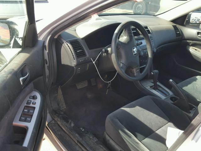 1HGCM56765A191039 - 2005 HONDA ACCORD SILVER photo 9