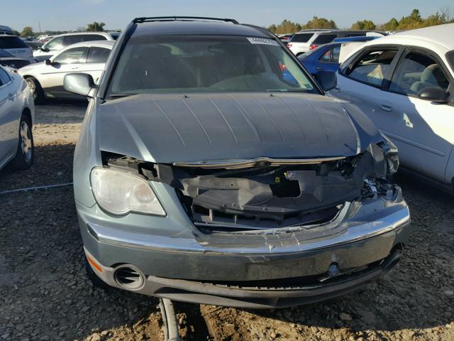 2A8GM68X07R351359 - 2007 CHRYSLER PACIFICA T BLUE photo 9