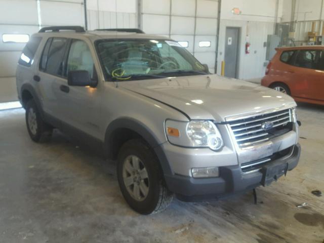 1FMEU73E16UB65806 - 2006 FORD EXPLORER X SILVER photo 1