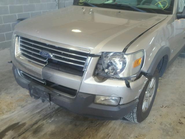 1FMEU73E16UB65806 - 2006 FORD EXPLORER X SILVER photo 9