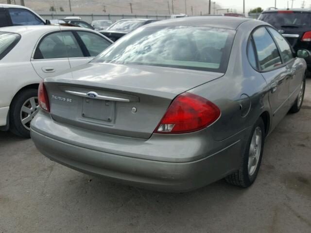 1FAFP53261A271694 - 2001 FORD TAURUS SE GRAY photo 4