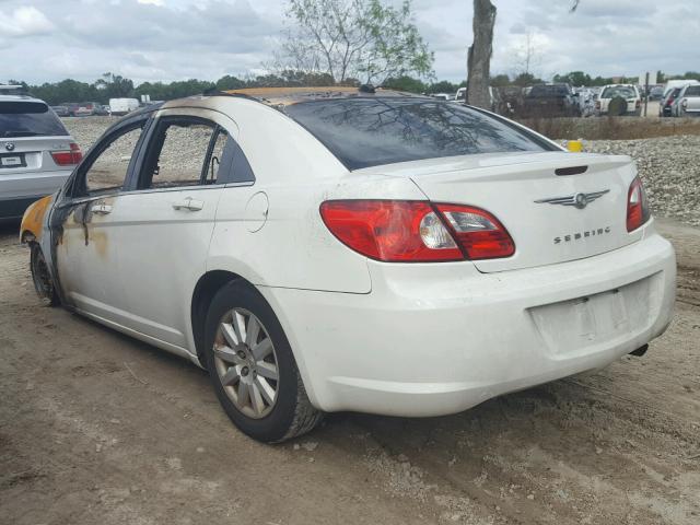 1C3LC46K88N206206 - 2008 CHRYSLER SEBRING LX WHITE photo 3