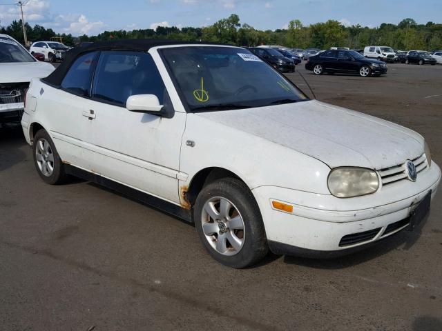3VWDC21VX2M809131 - 2002 VOLKSWAGEN CABRIO GLX 白色 照片 1