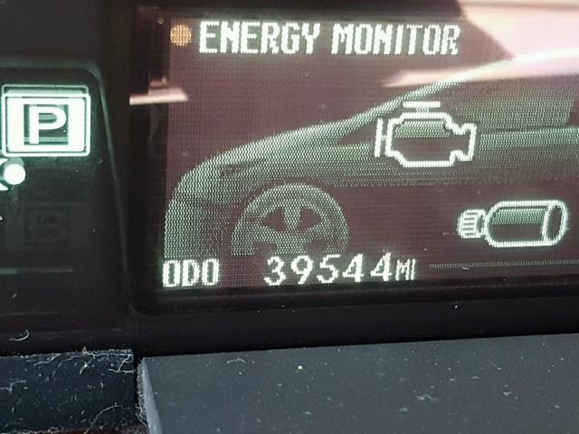 JTDKN3DUXD5586143 - 2013 TOYOTA PRIUS 石墨色 照片 8