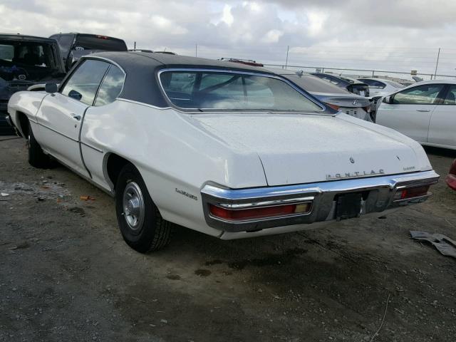 235370Z117612 - 1970 PONTIAC LEMANS WHITE photo 3