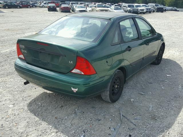 1FAFP33P5YW115000 - 2000 FORD FOC ZX3 GREEN photo 4