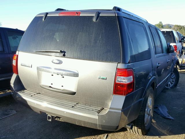 1FMJU2A51DEF05984 - 2013 FORD EXPEDITION CHARCOAL photo 4